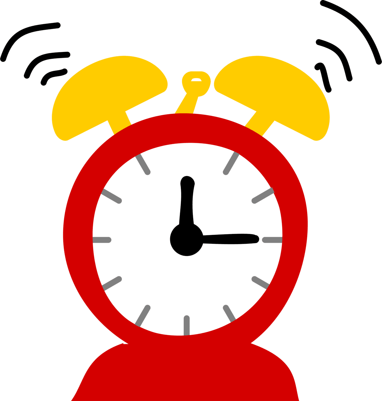 Alarm clock art clipart free