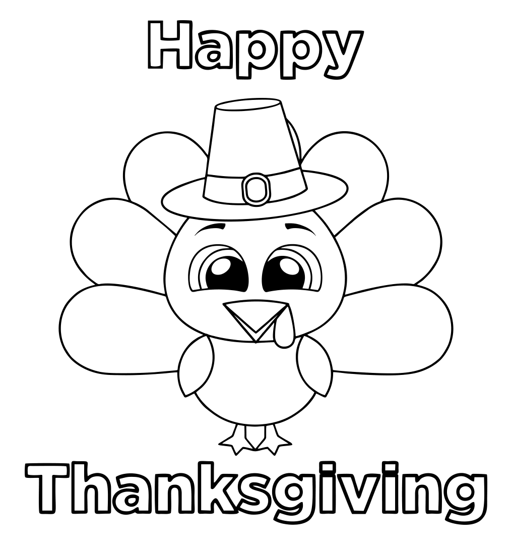 Thanksgiving coloring activity pages printables printablee clipart free