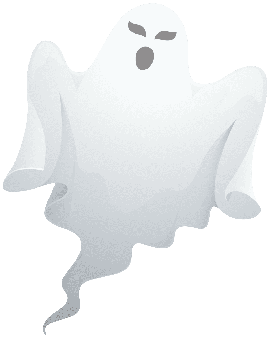 Halloween ghost clipart image