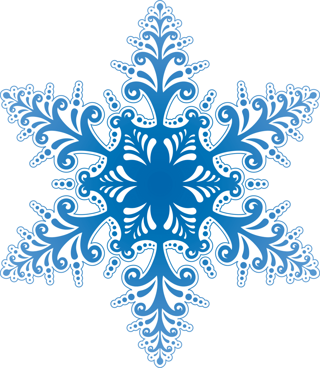 Snowflake art clipart borders image
