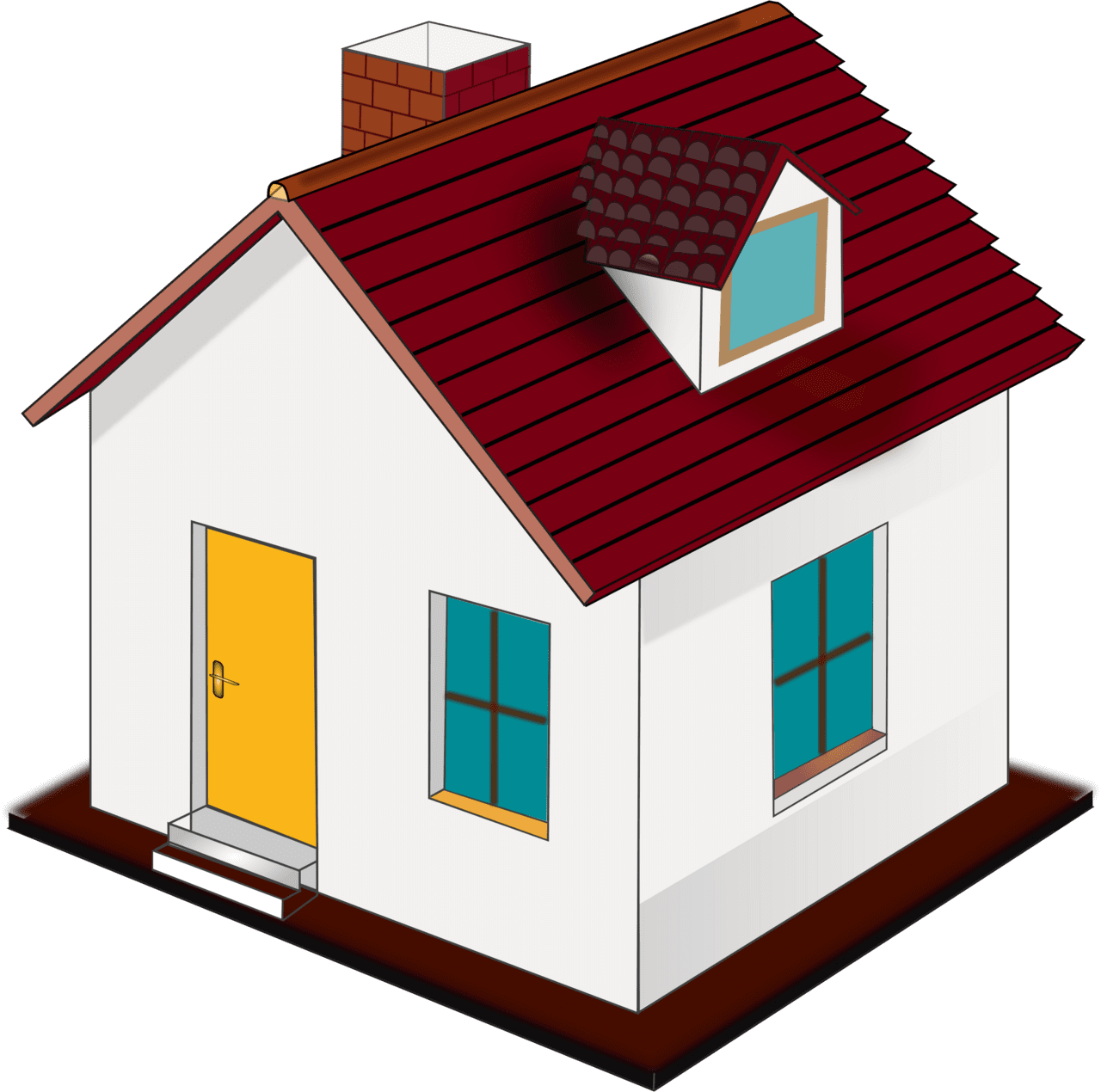 House openclipart clipart vector