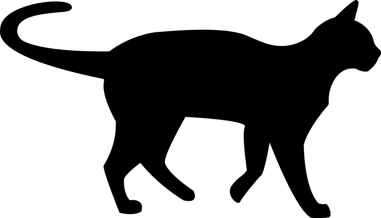 Cat pin page clipart clip art 2