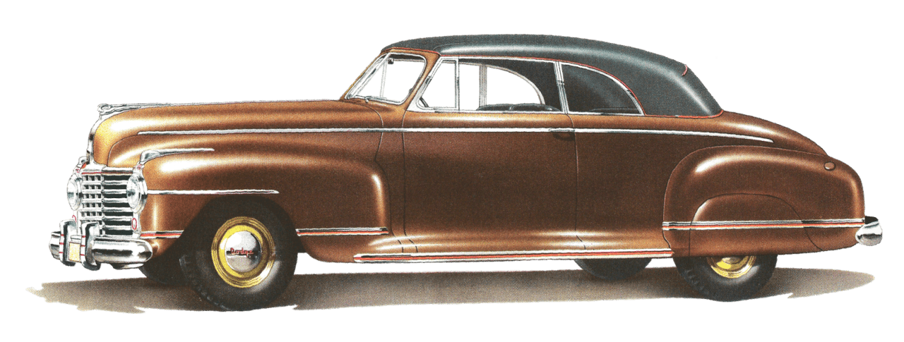 Vintage car imag digital clipart dodge coupe brown picture
