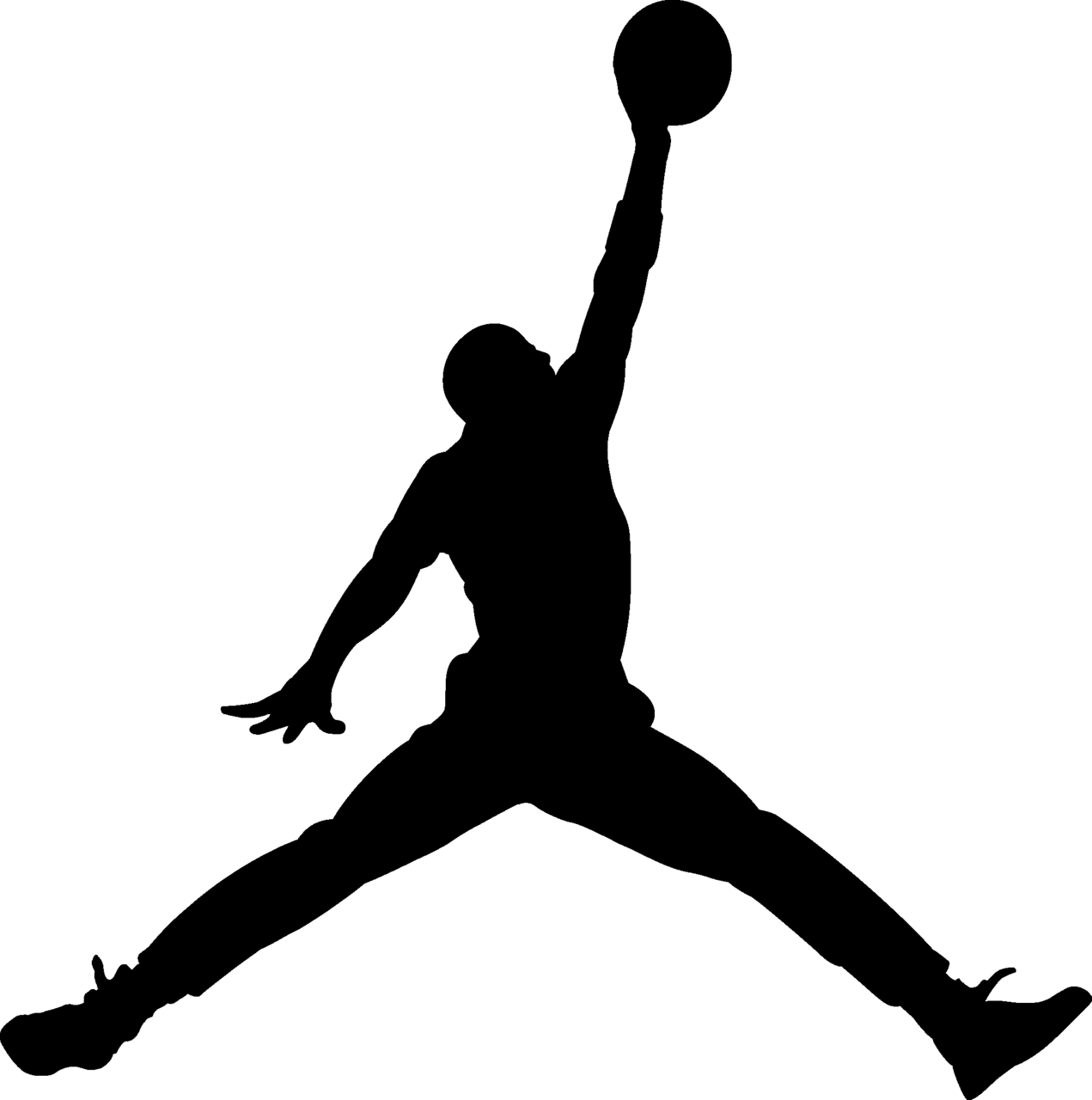 Basketball air jordan logo nike vector brand clipart