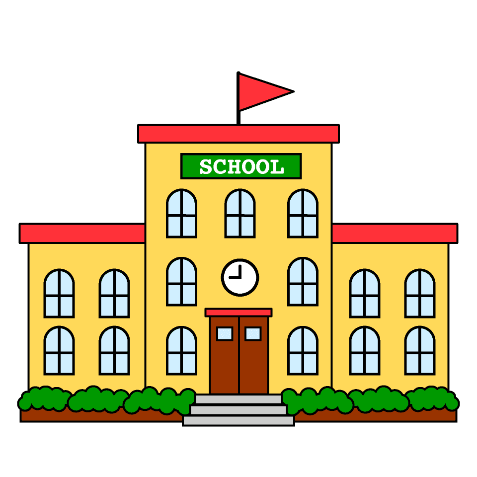 School building clipart pictures illustoon