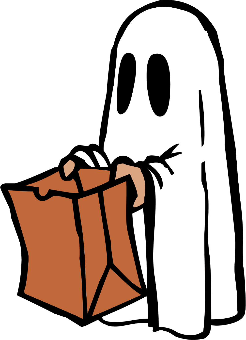 Ghost vector clipart images creazilla