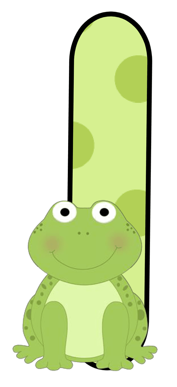 Frog pin page clipart logo 3