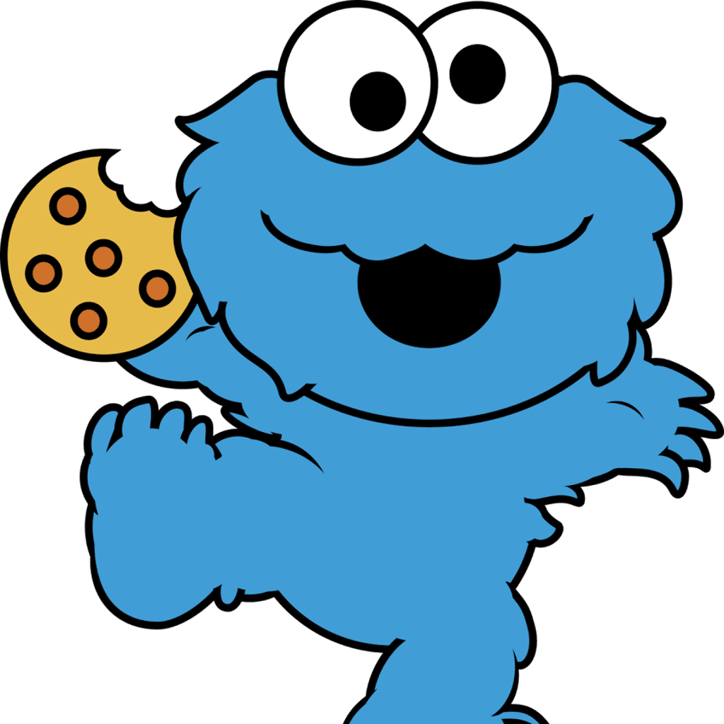 Baby cookie monster clipart clipartmax background