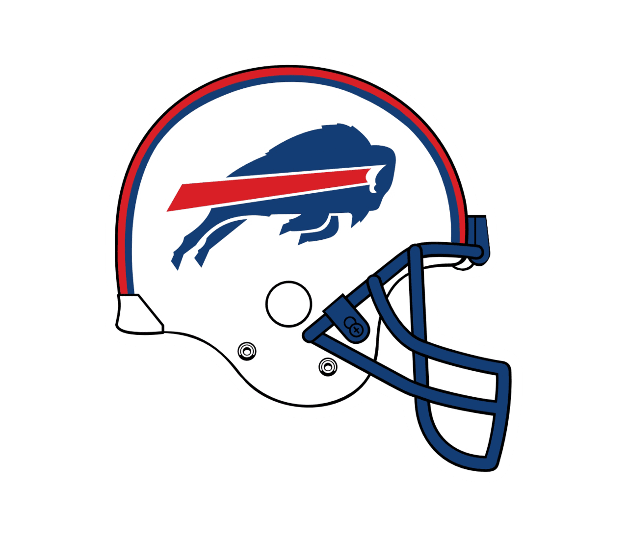 Football buffalo bills logo vector bie supply clipart