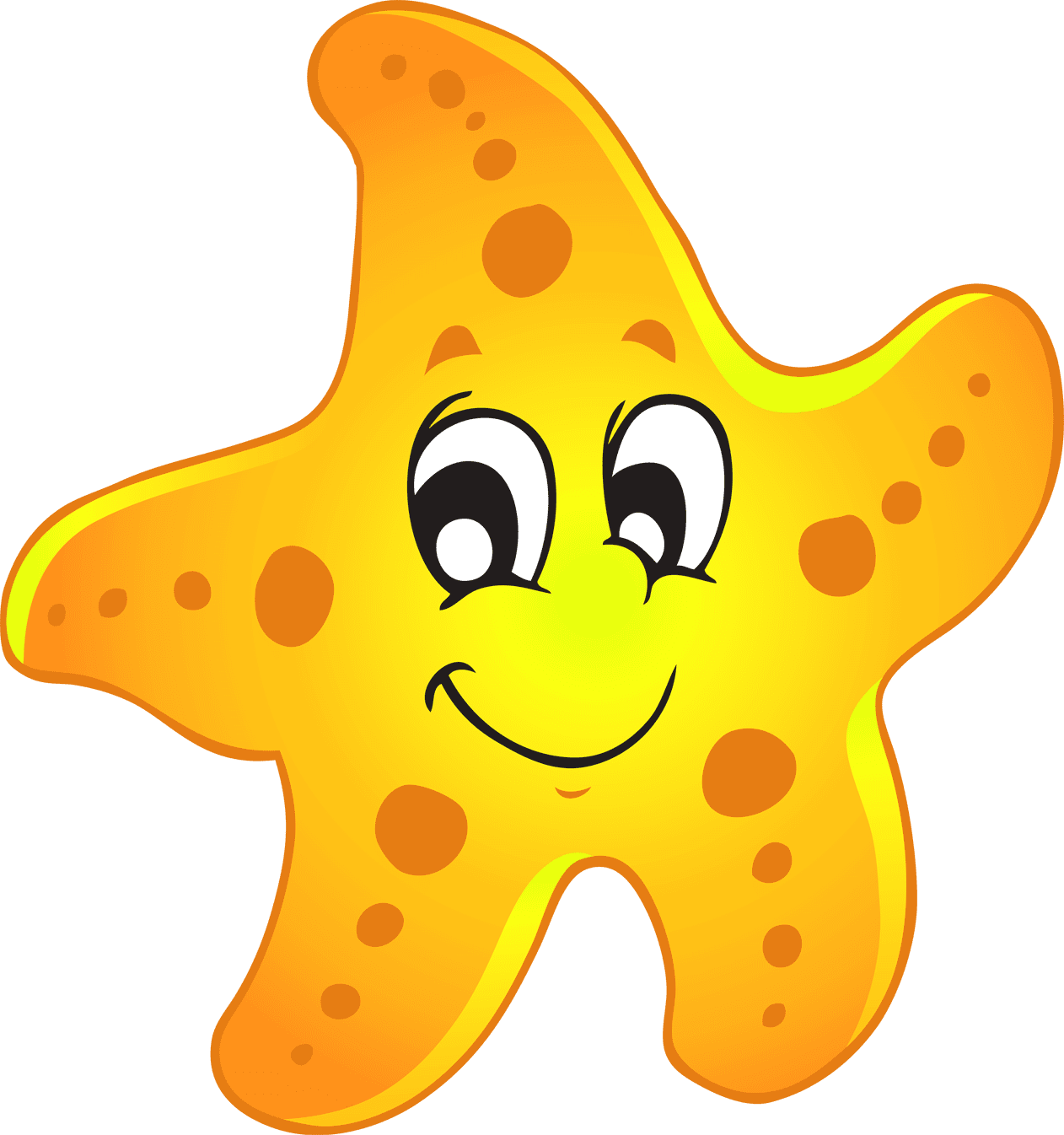 Sea star clipart picture