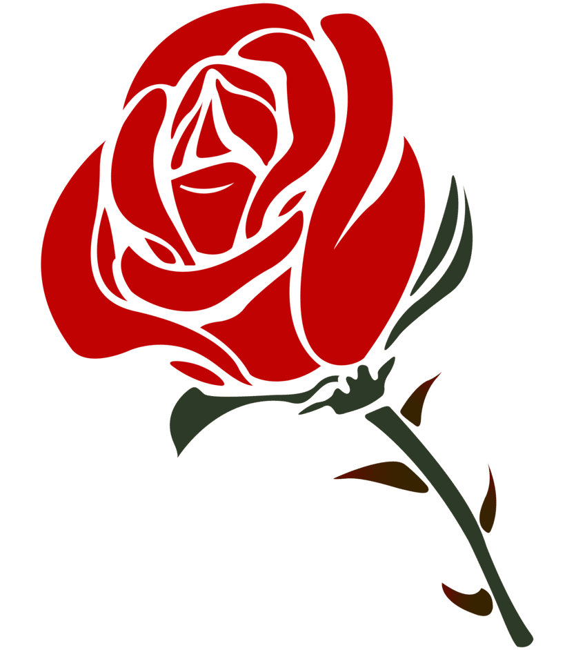 Rose image with background clipart