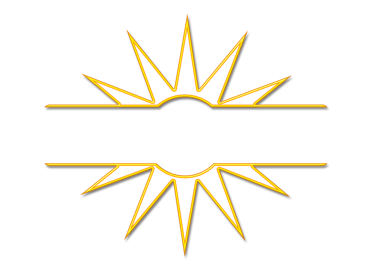 Symbol star sun image clipart