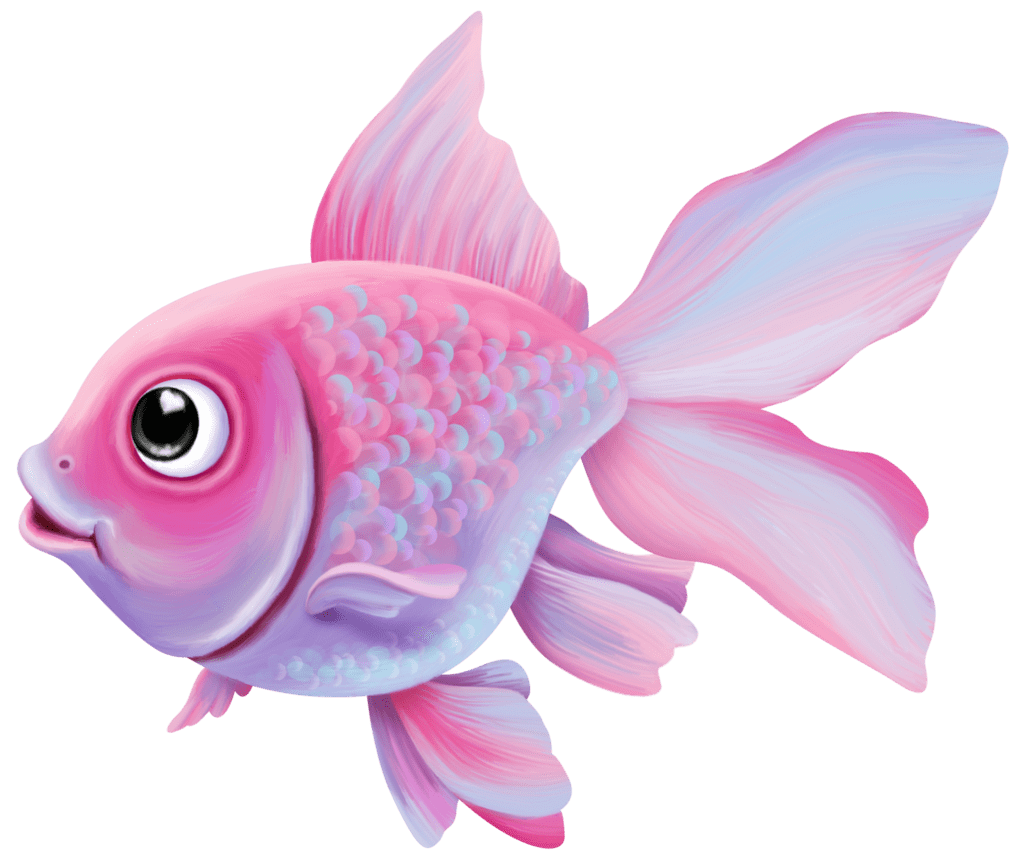 Pin cartoon fish drawings art clipart vector