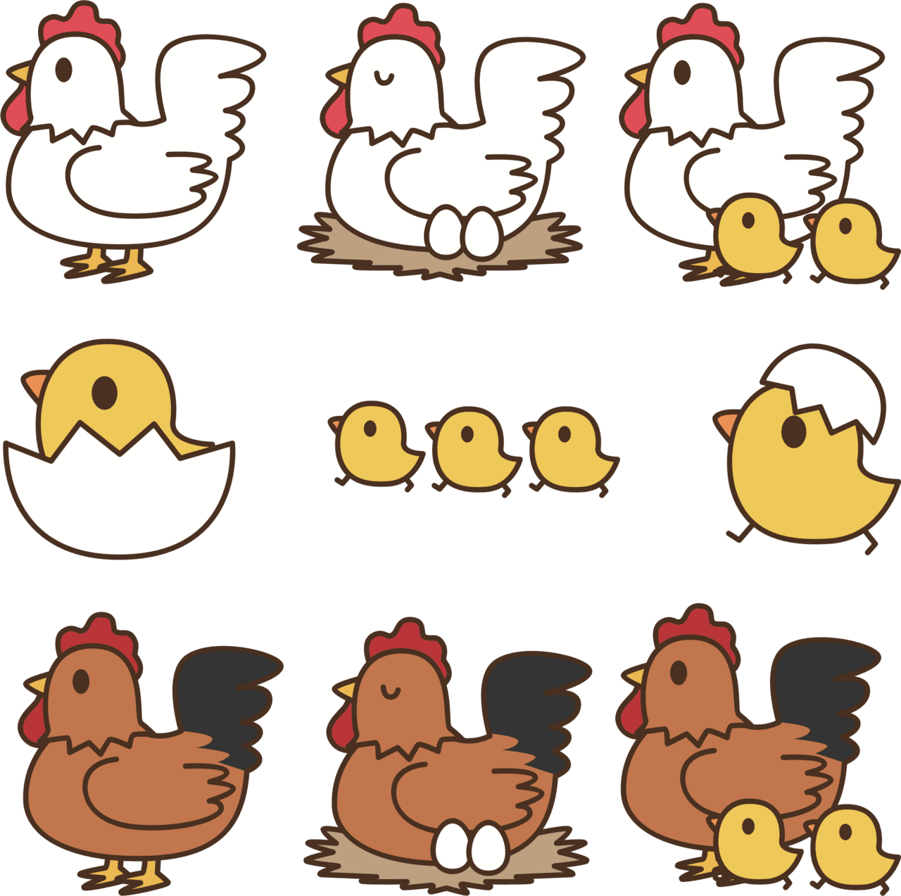 Chicken clipart free