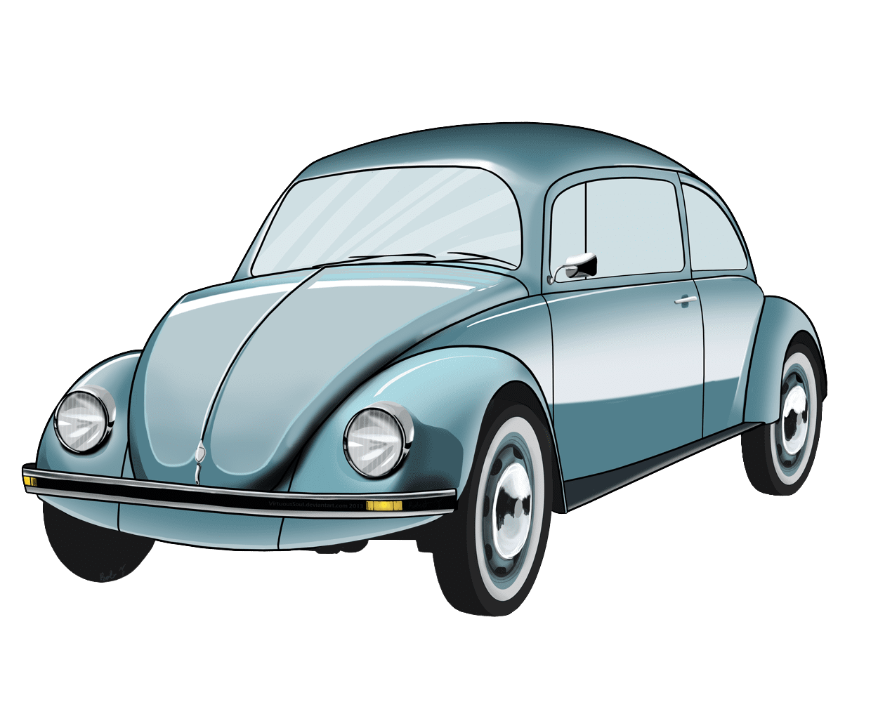 Car vw bug clipart picture