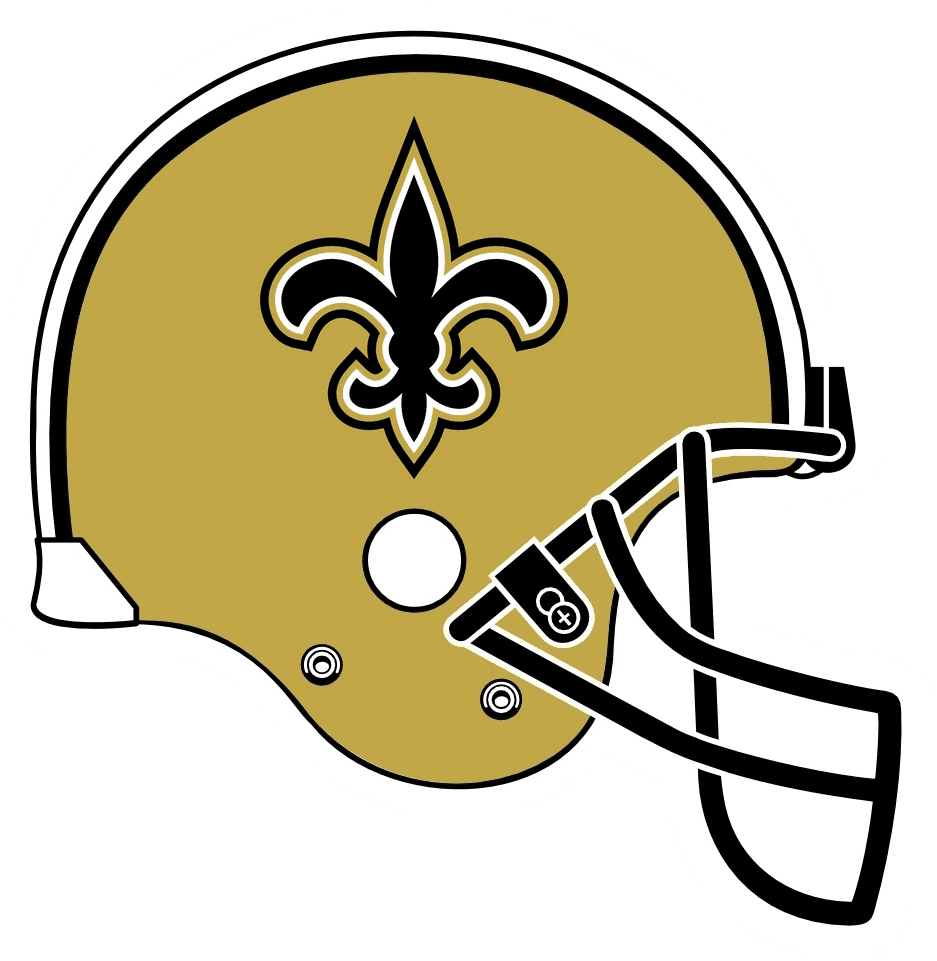 Football helmet clipart sa ts new orleans logo clipartmax