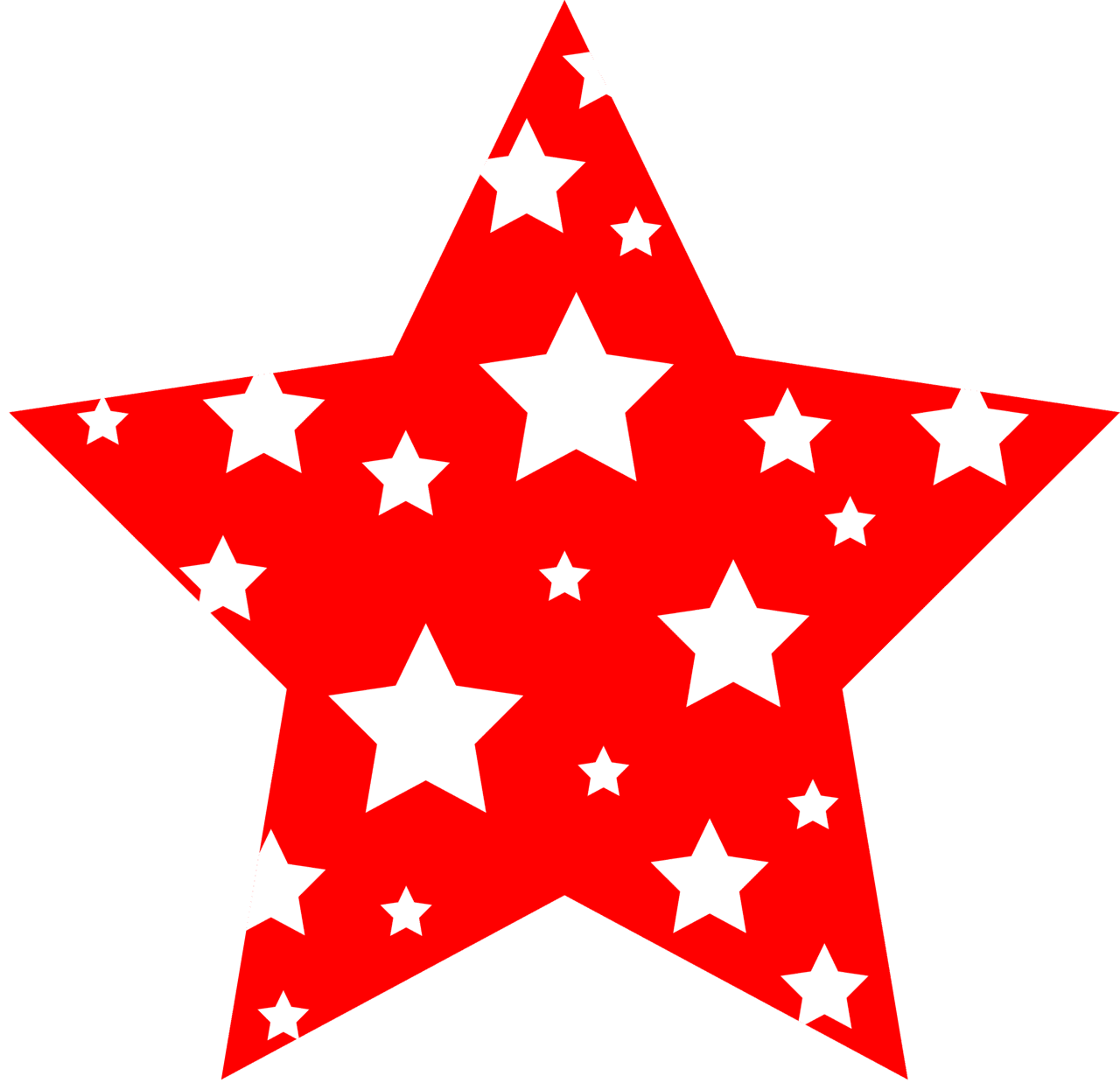 Star pin page clipart background