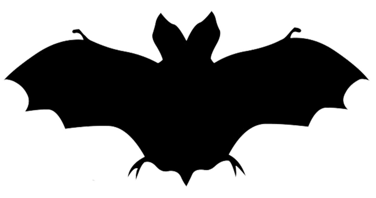 Bat animal silhouette clipart picture