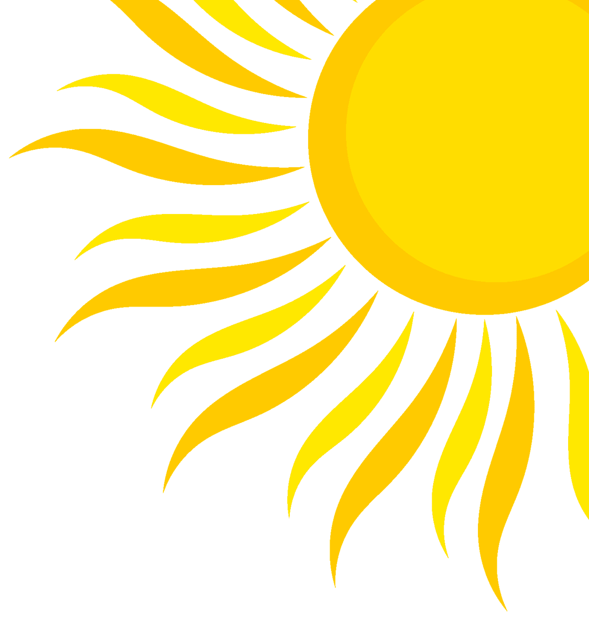 Sunshine summer sun background clipart