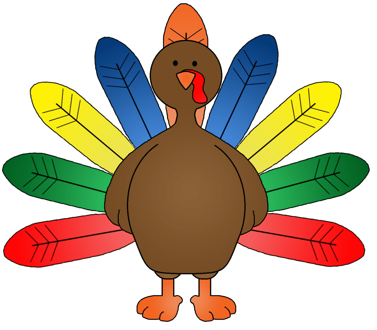 Thanksgiving clipart turkey images