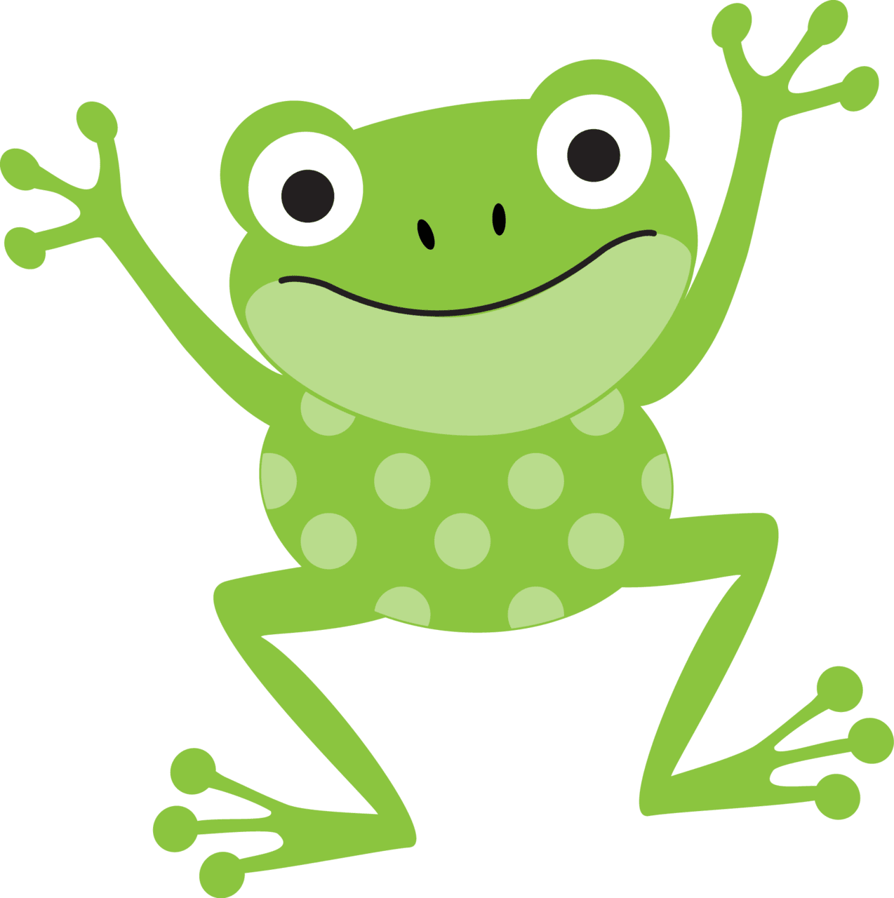 Frog art glass clipart clip art