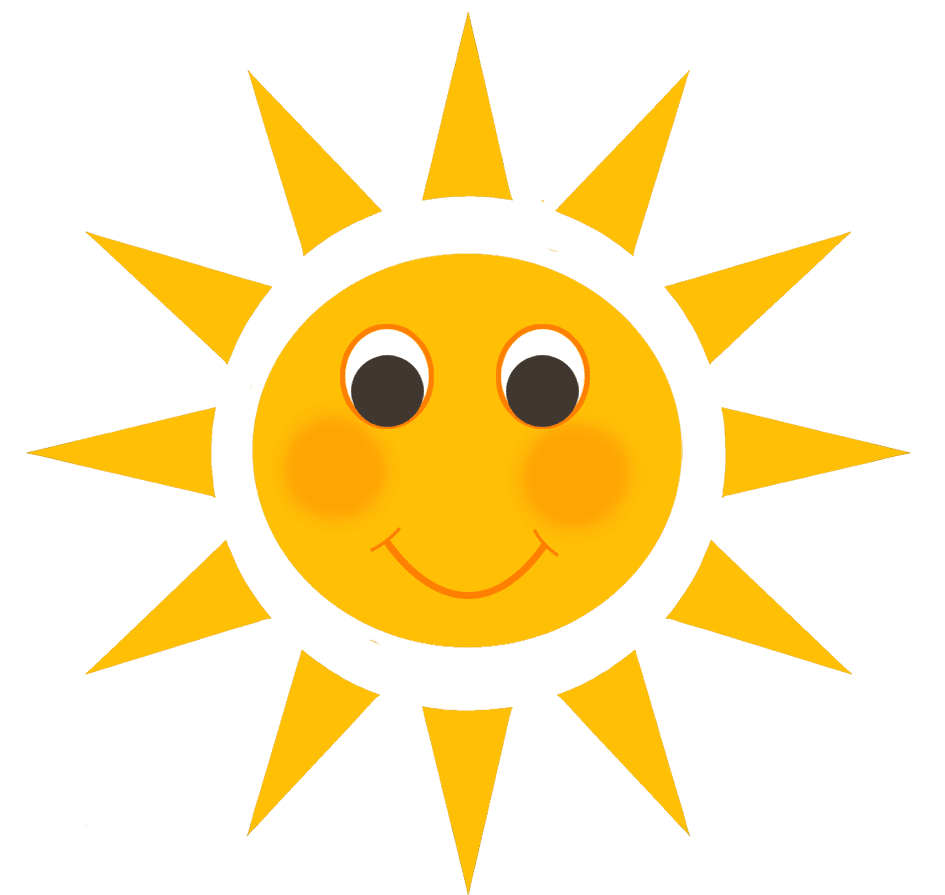 Sun clipart logo