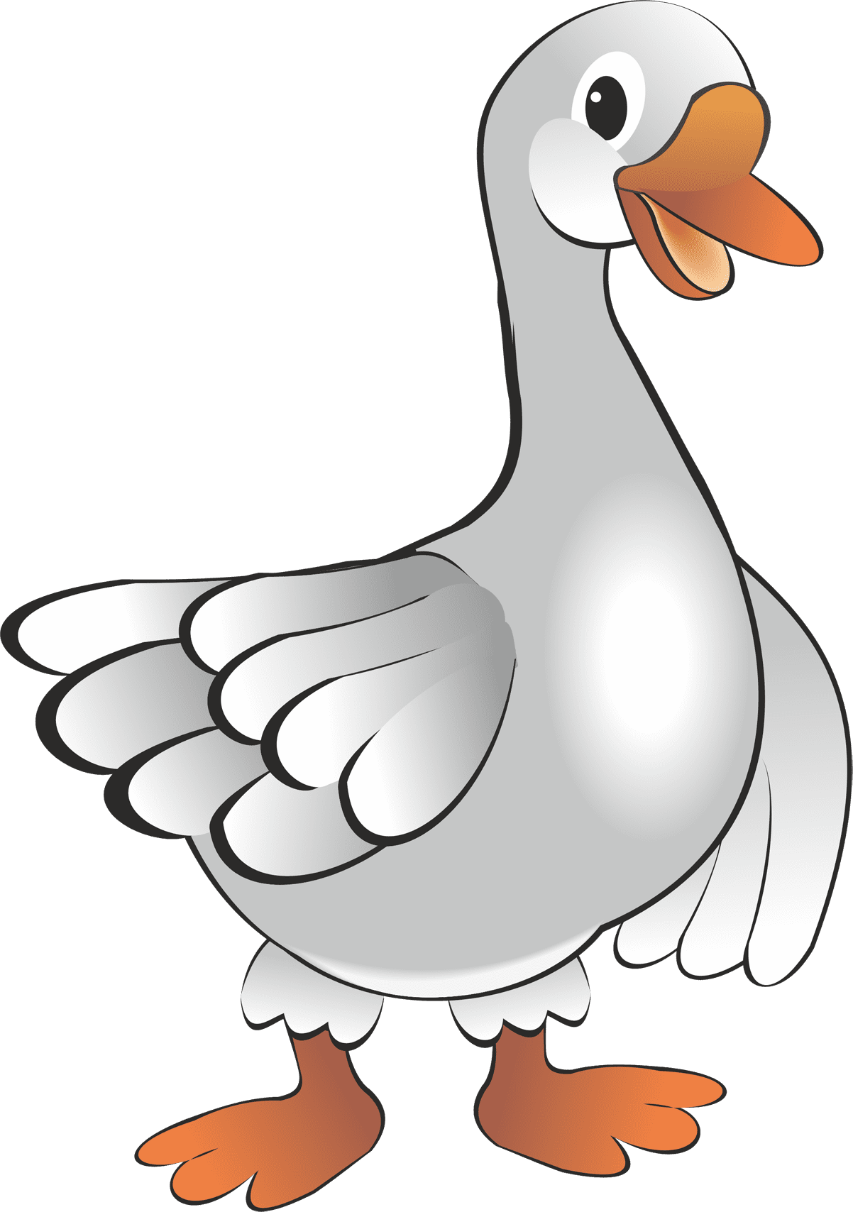 Duck pin page clipart free