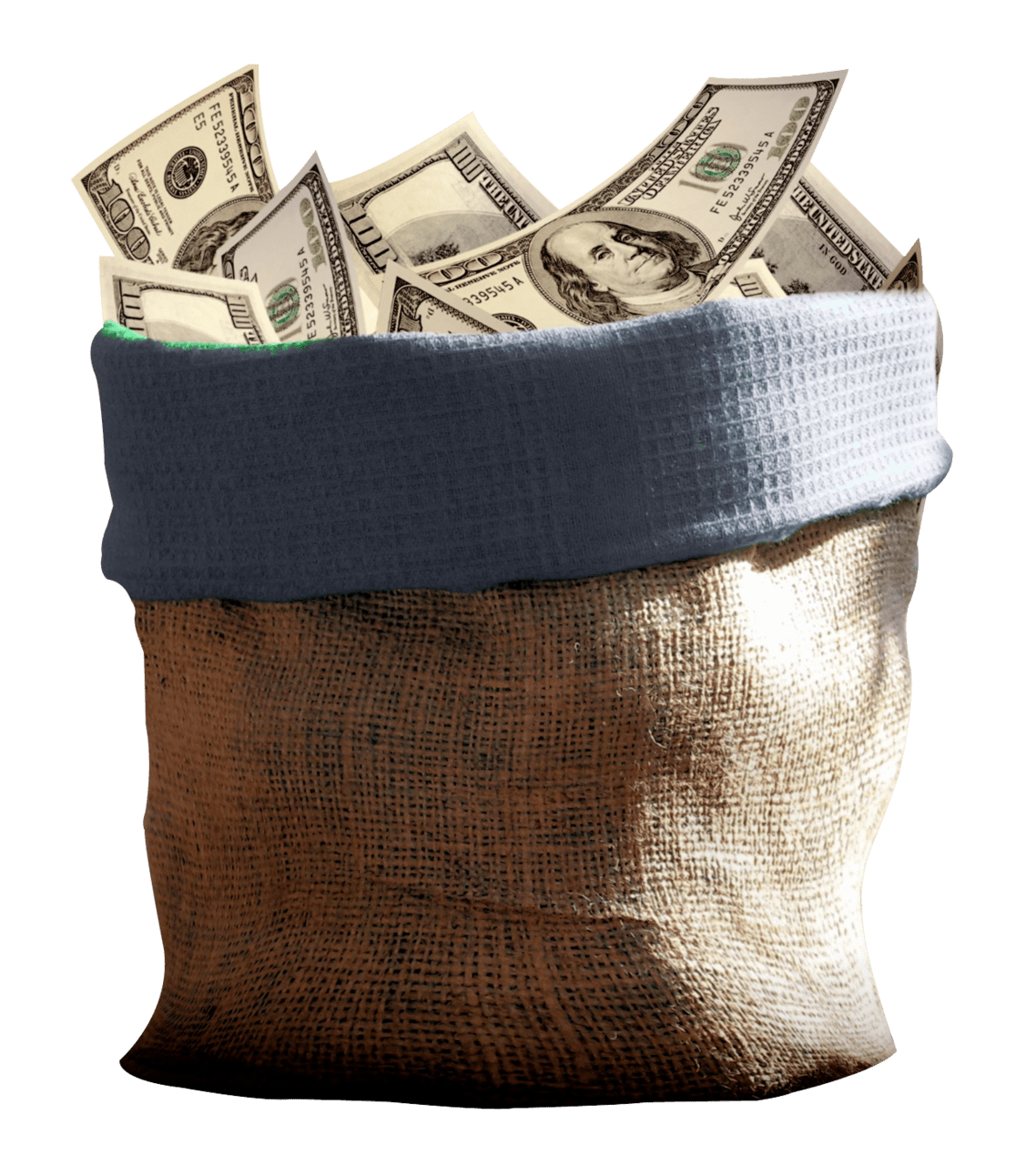 Money bag clipart image