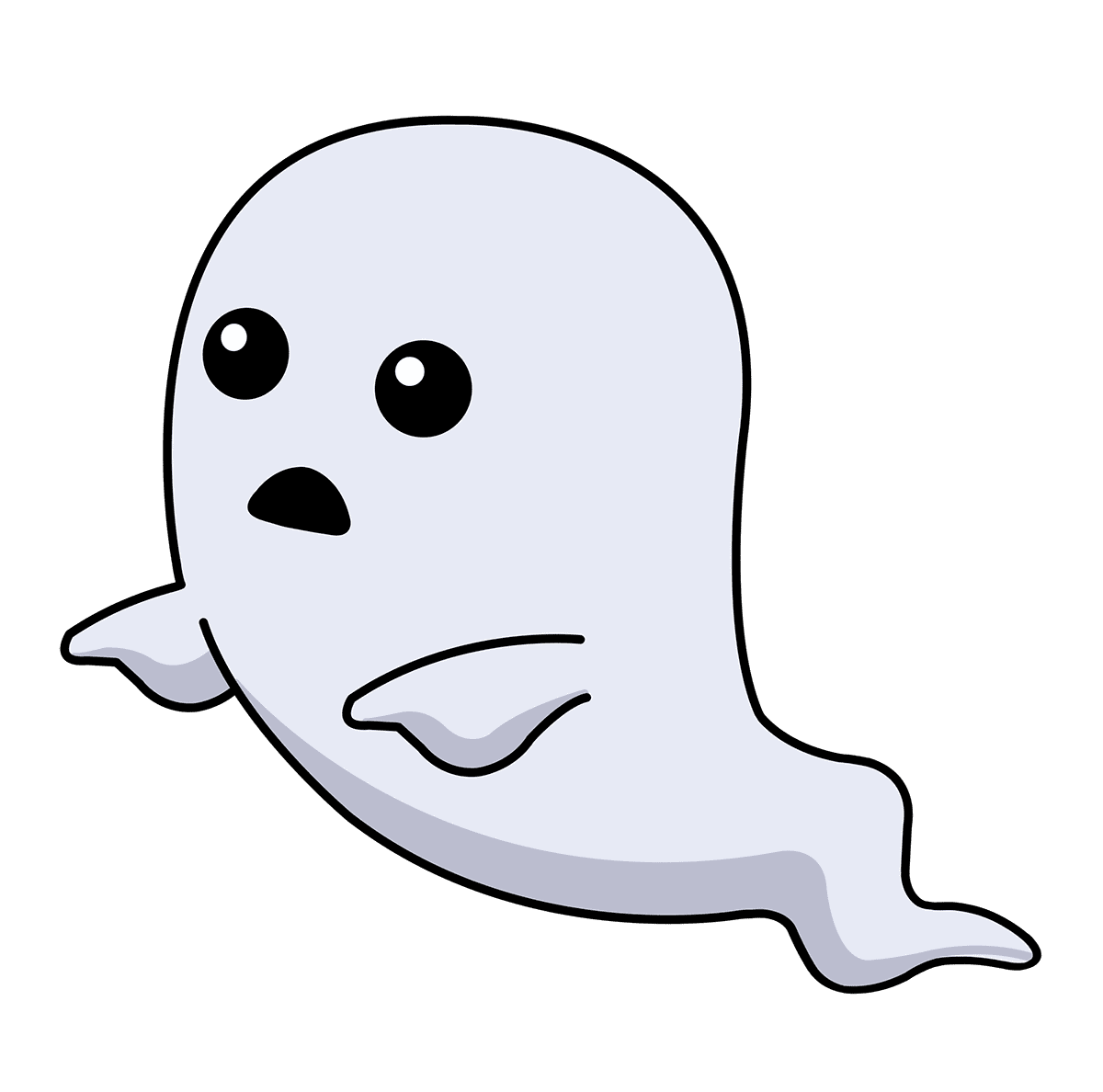 Why we really are interested in the paranormal cute ghost cartoon halloween funny clipart clip art