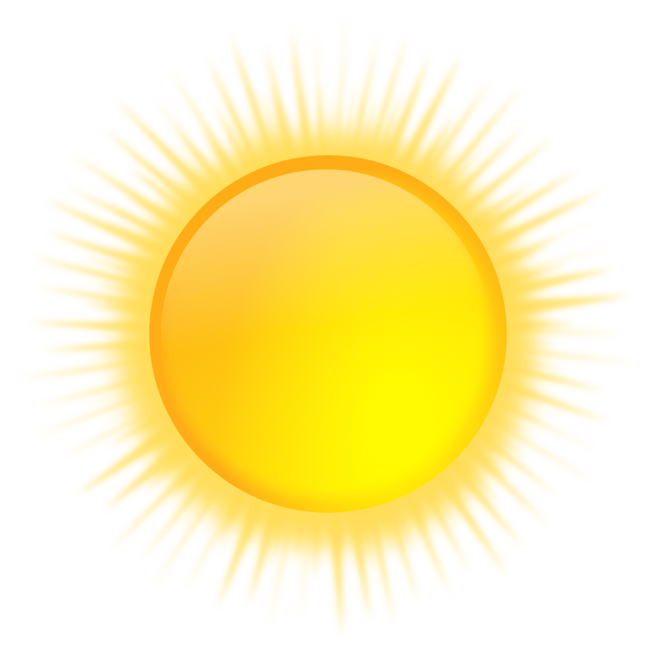 Sunshine sun clipart logo