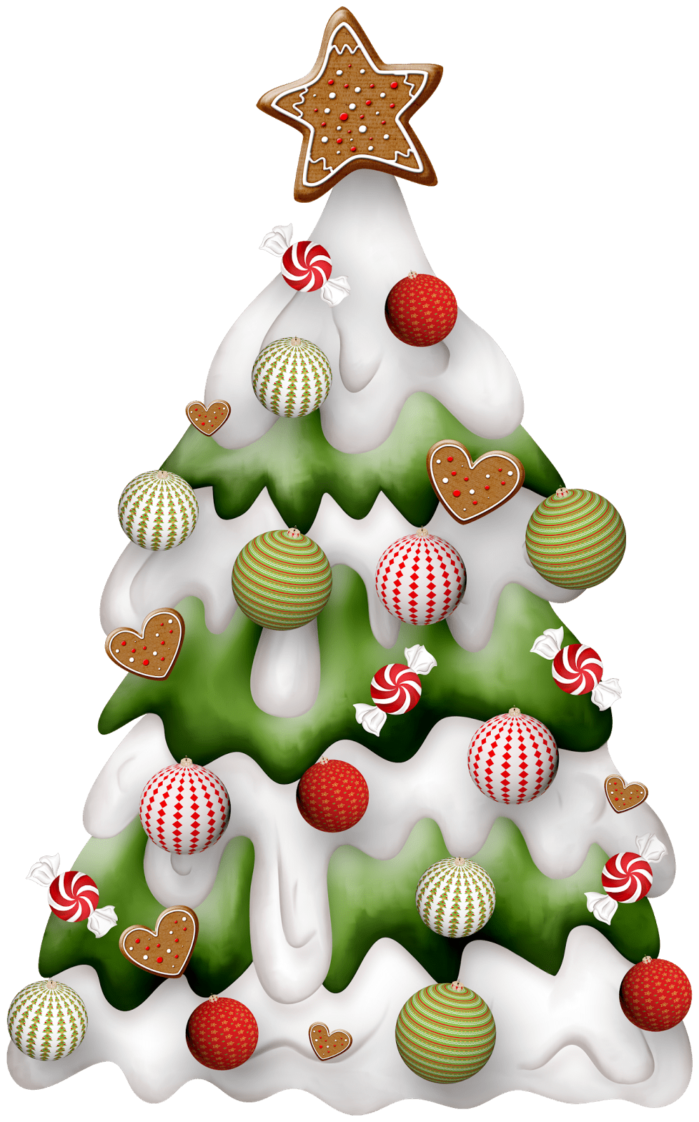 Christmas tree clipart cartoon cartoons photo