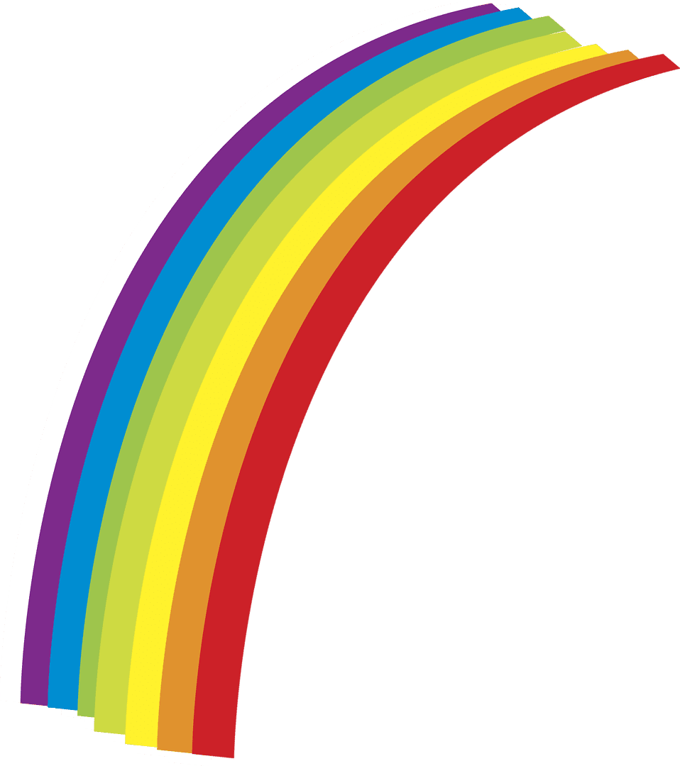 Rainbow photo of clipart