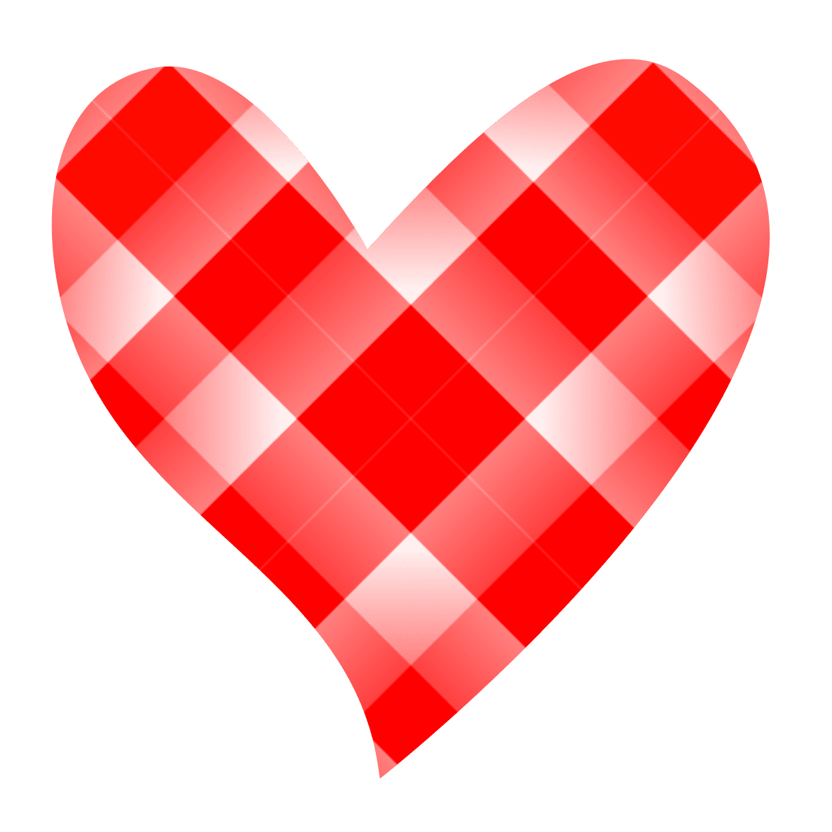 Colorful heart shaped clipart transparent 2