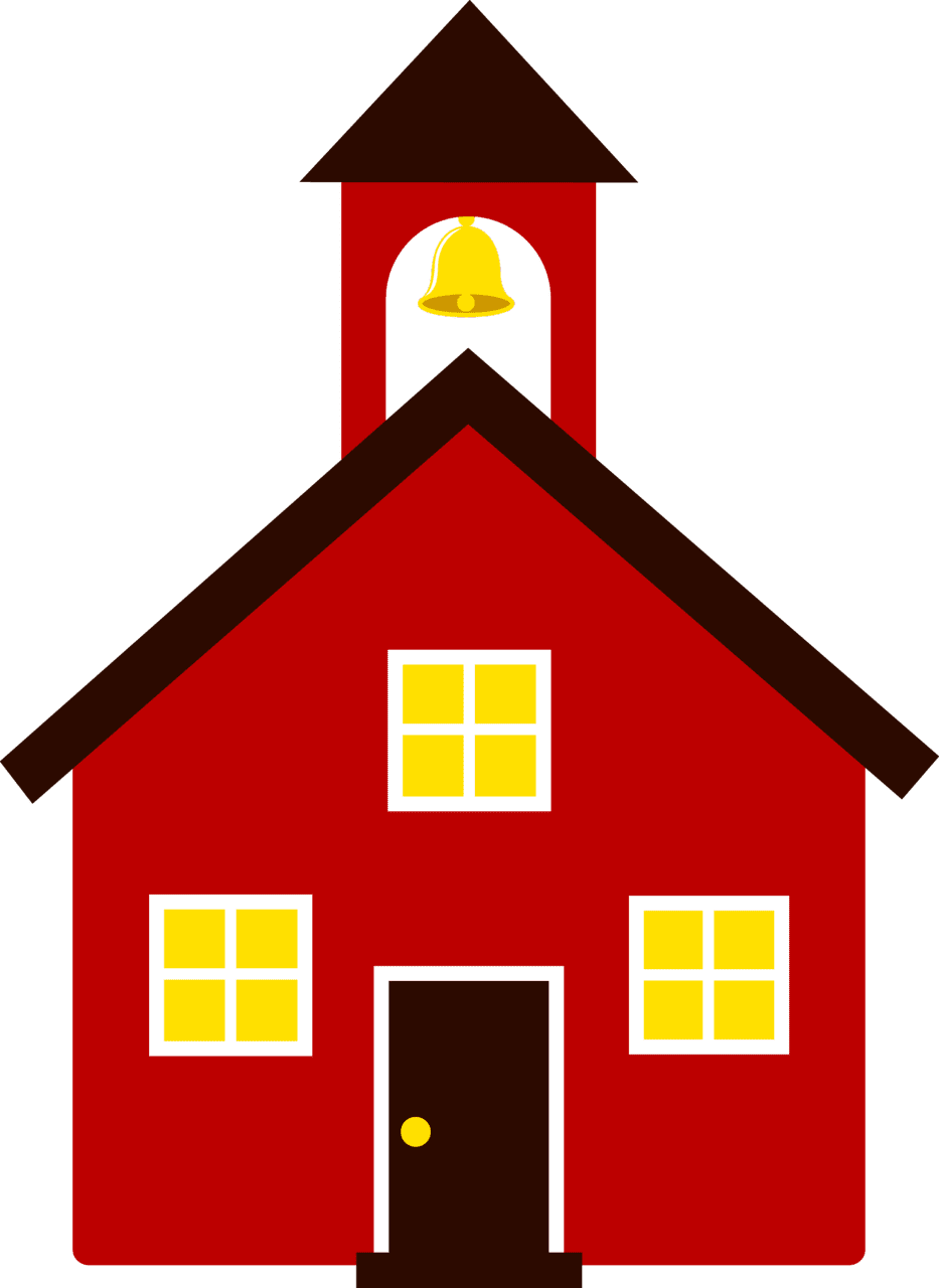 House cute clipart and coloring pages background