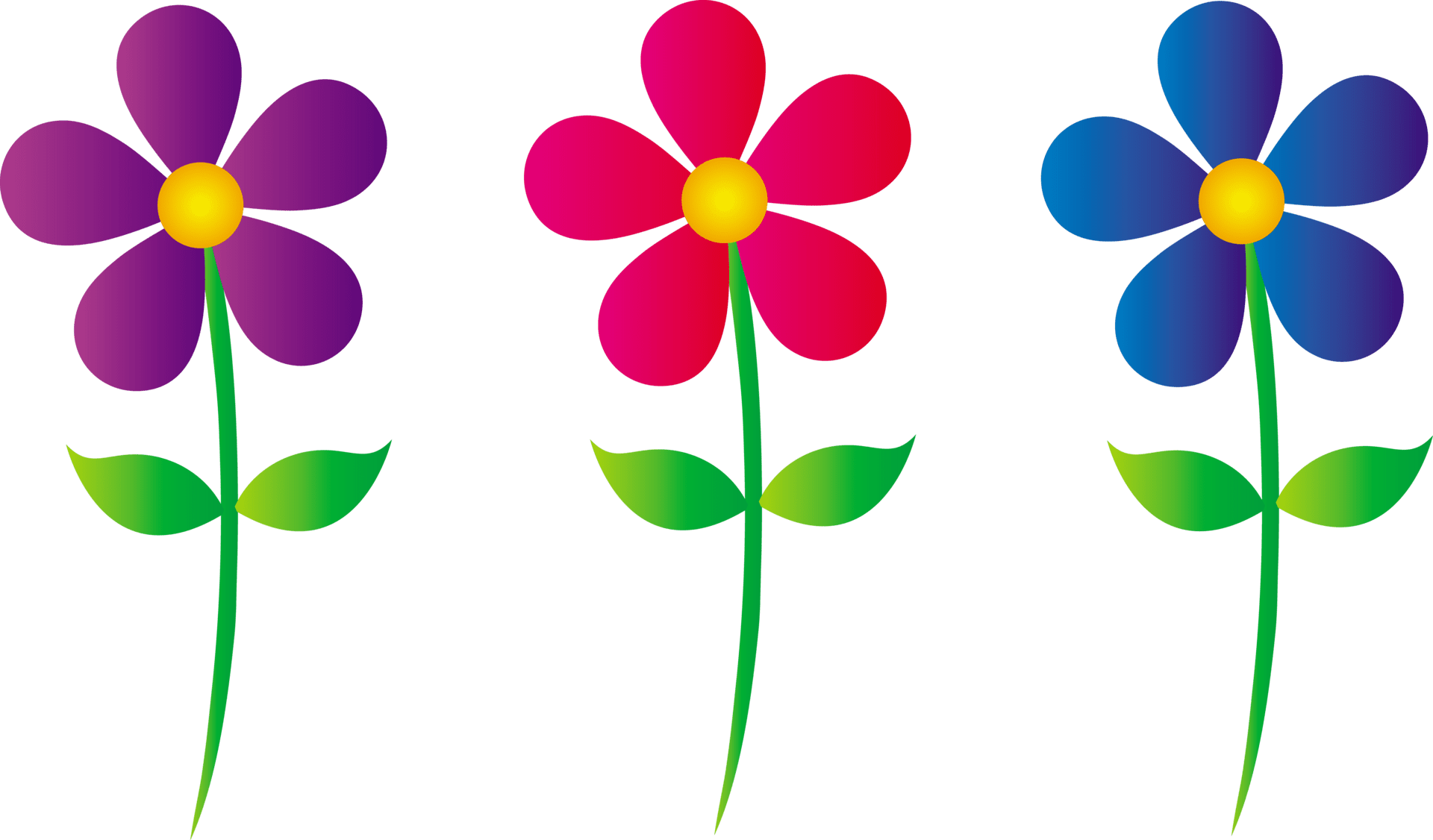 Flower cute clipart and coloring pages logo