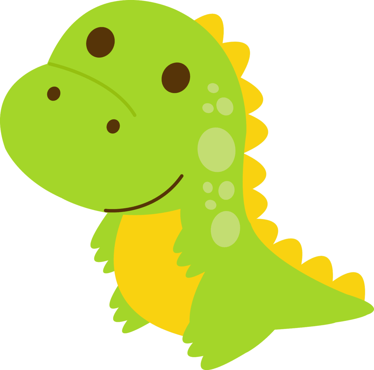 Dinosaur birthday theme party baby clipart transparent