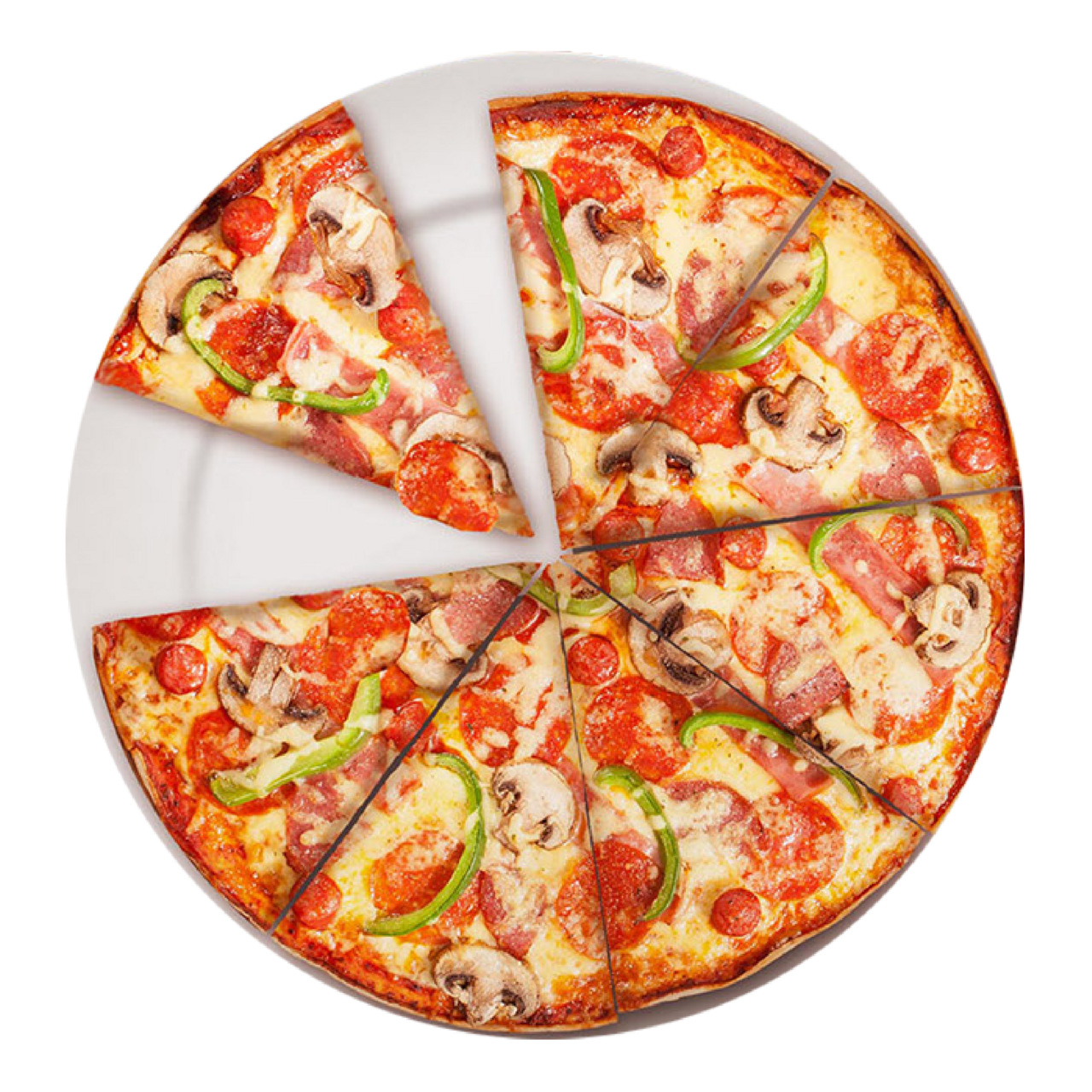 Food pizza delicious mix meat lovers clipart photo