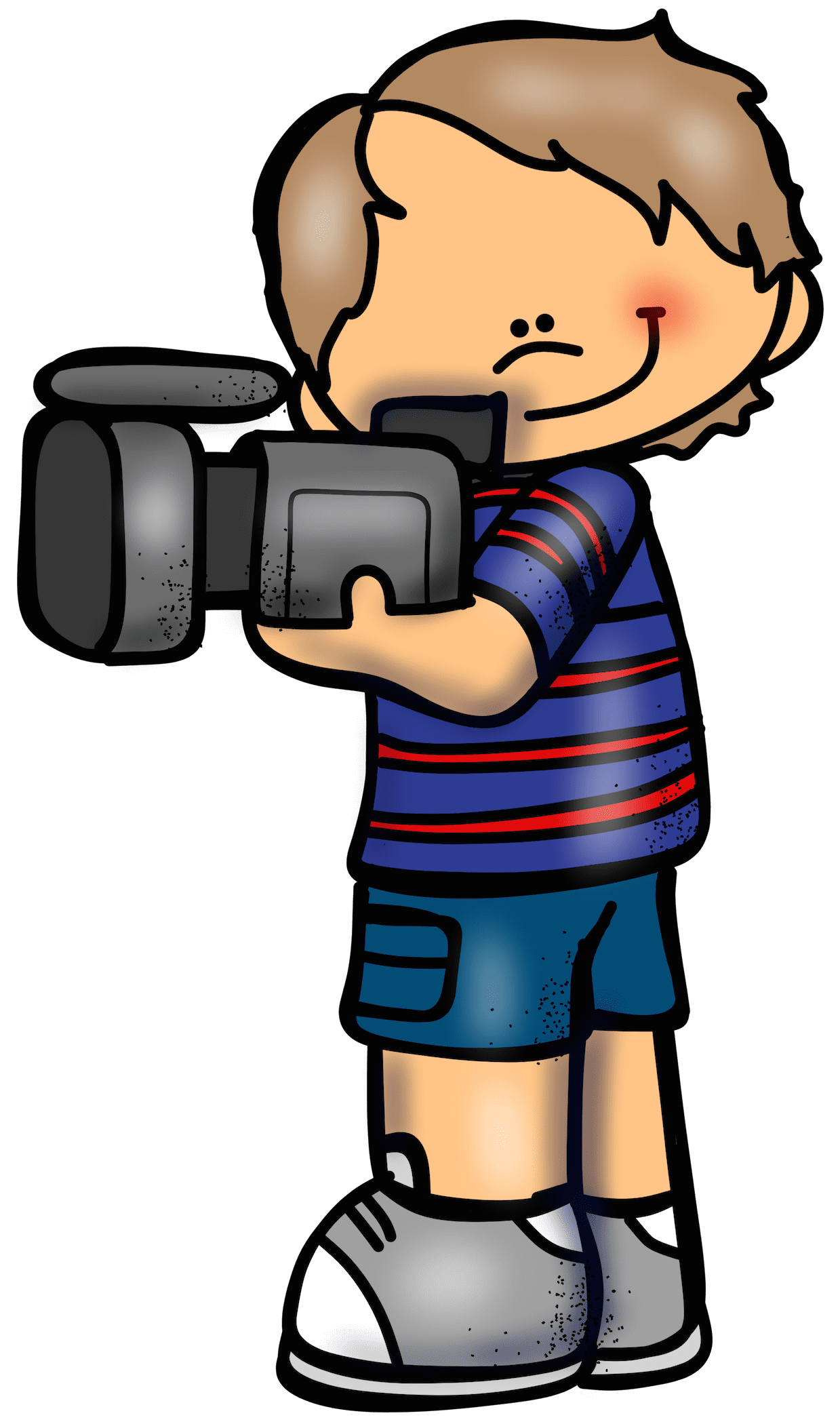 Camera pin page clipart clip art 3