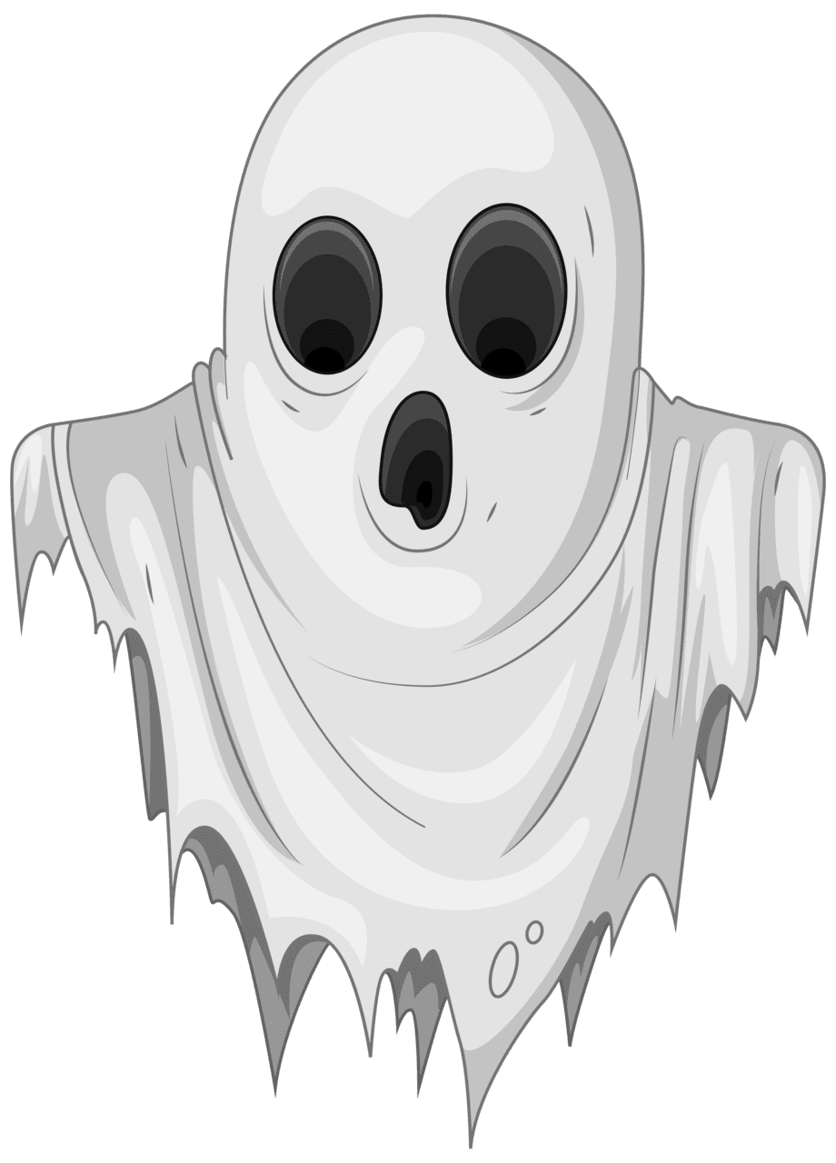 Haunted ghost clipart image