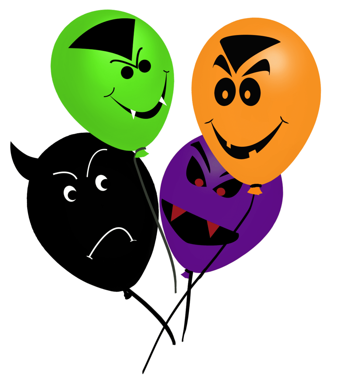 Ghost balloon clipart photo