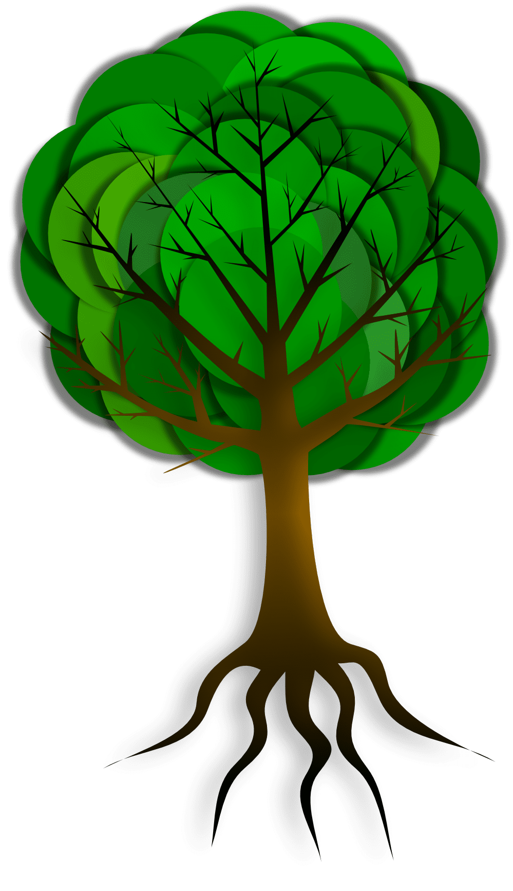 Xochi technology because life has purpose simple tree drawing clip art clipart