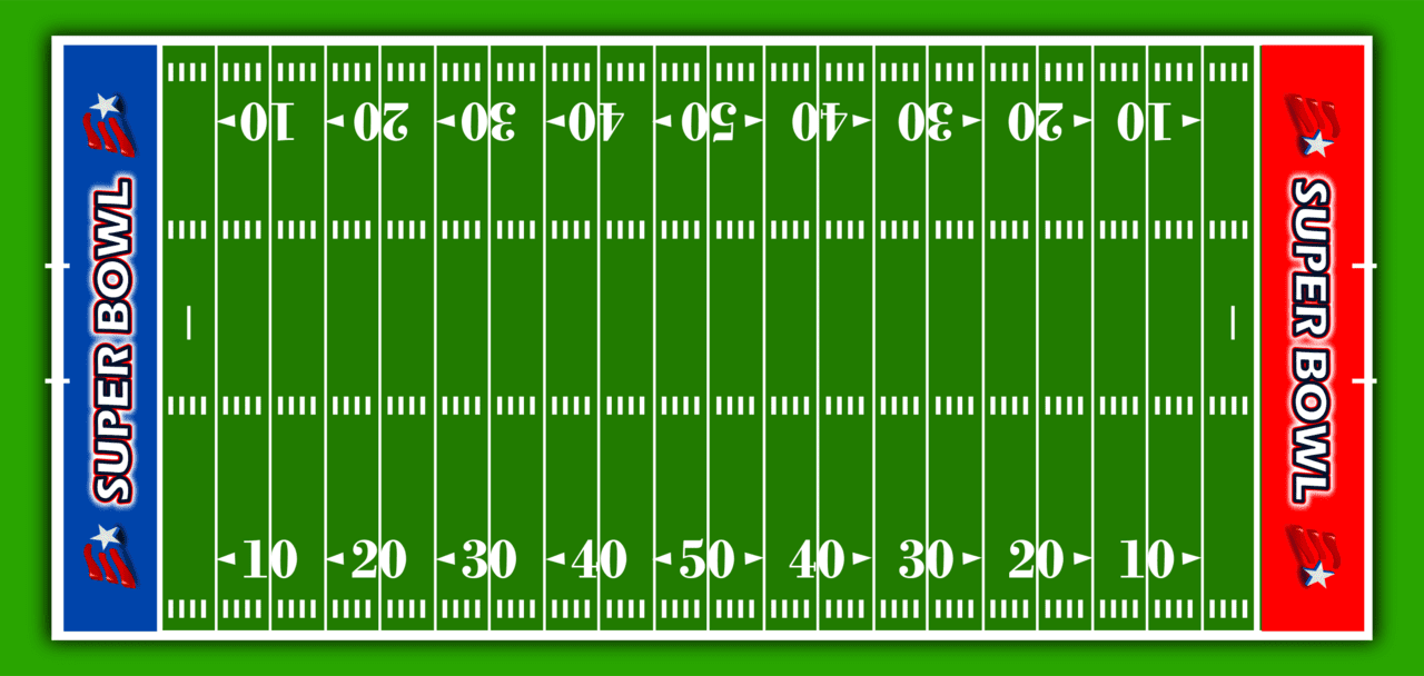 American football stadium clipart picture