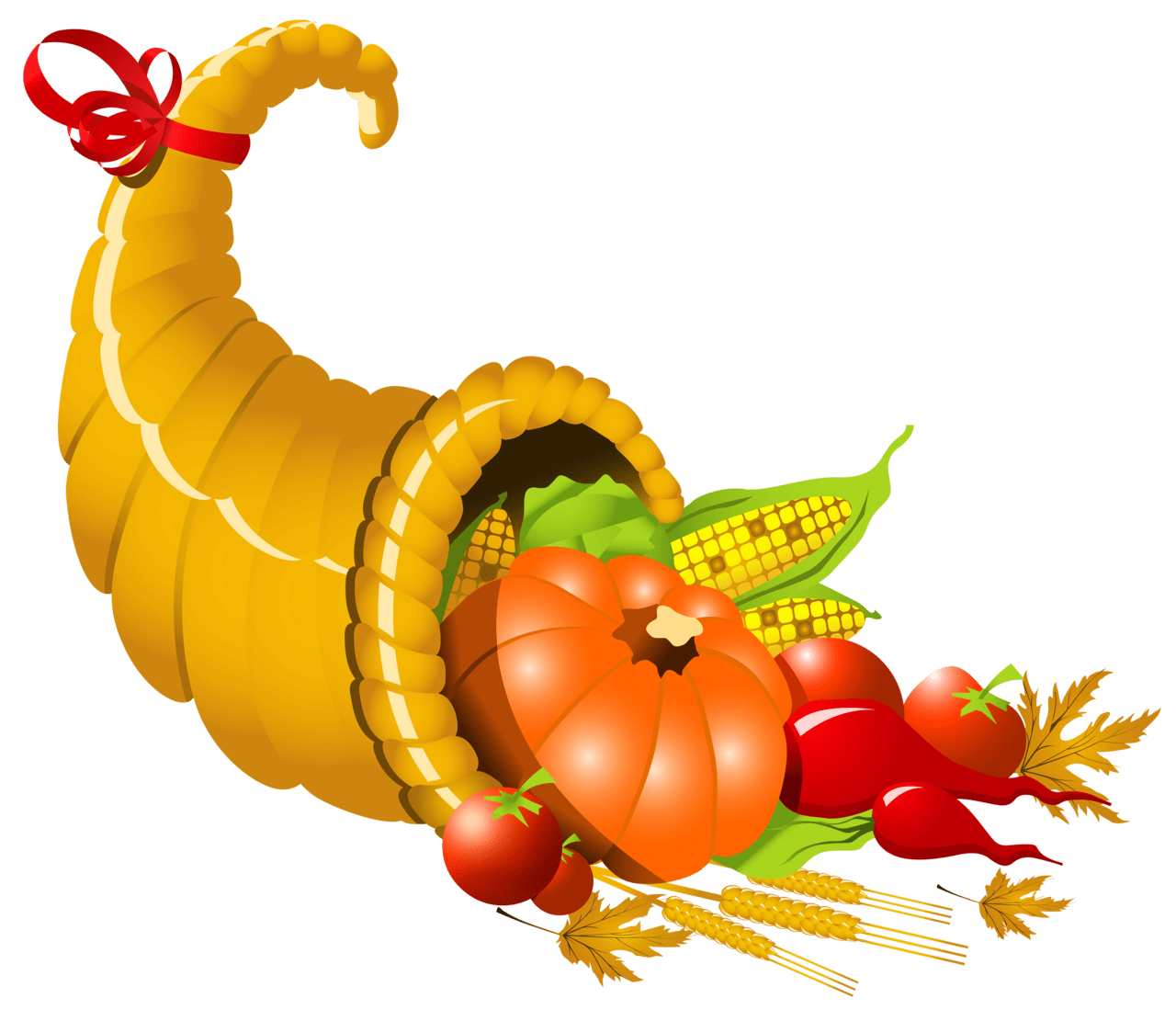 Thanksgiving cornucopia image yopriceville high clipart