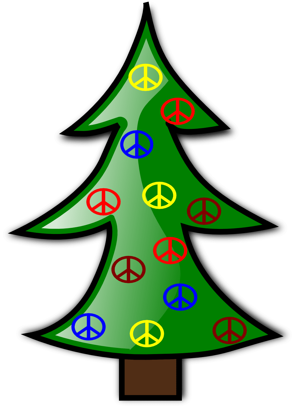 Pin by cra peace and more christmas tree art sign clipart logo