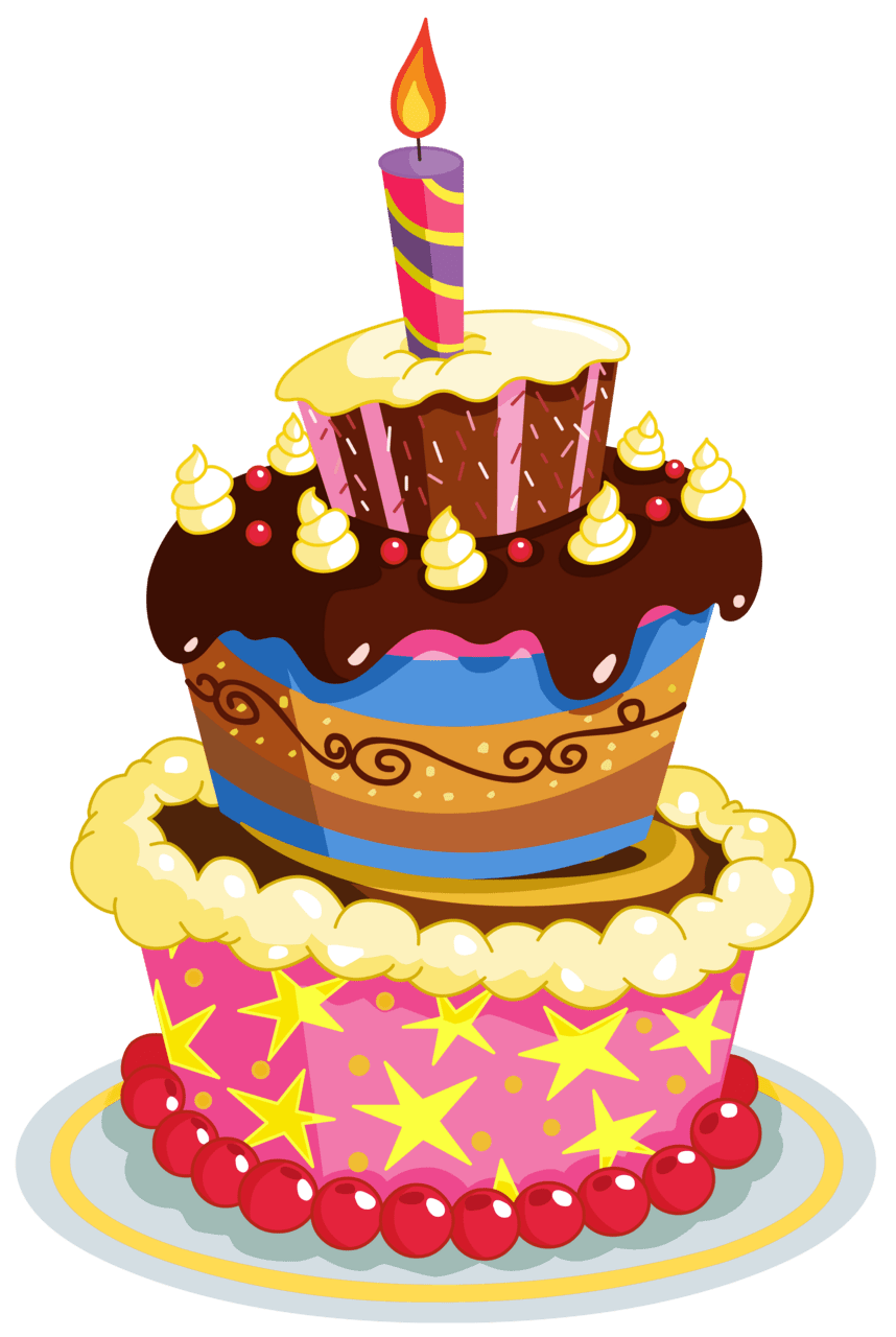 Birthday cake clipart photo