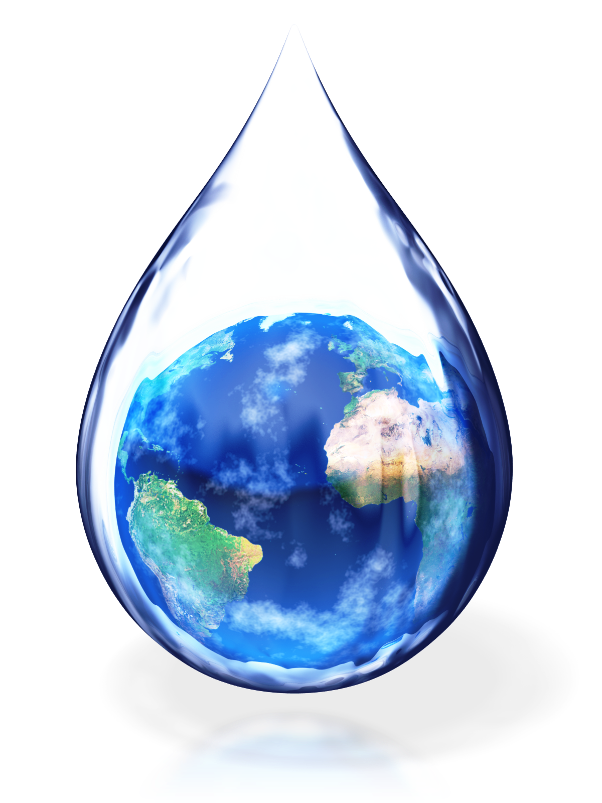 The origin of drinking water how much earth is covered from by dai clipart image