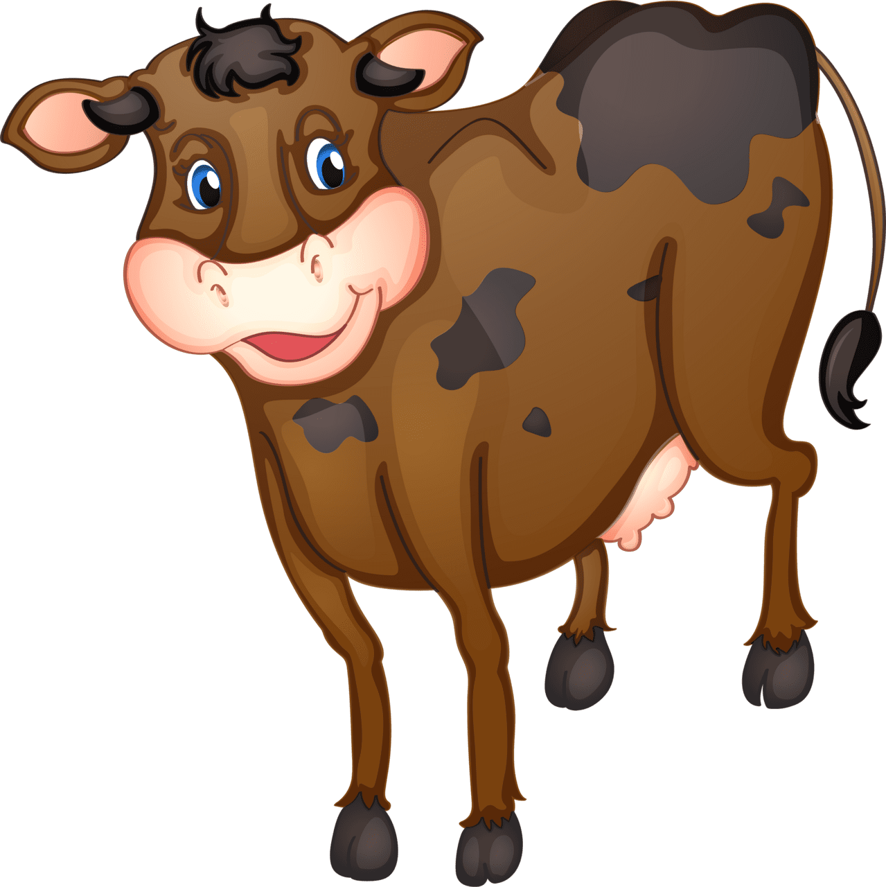 Pin by valentina clipart cartoon character design animal cow picture