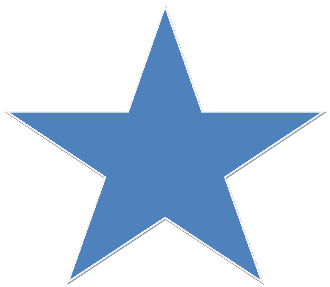 Blue star clipart background