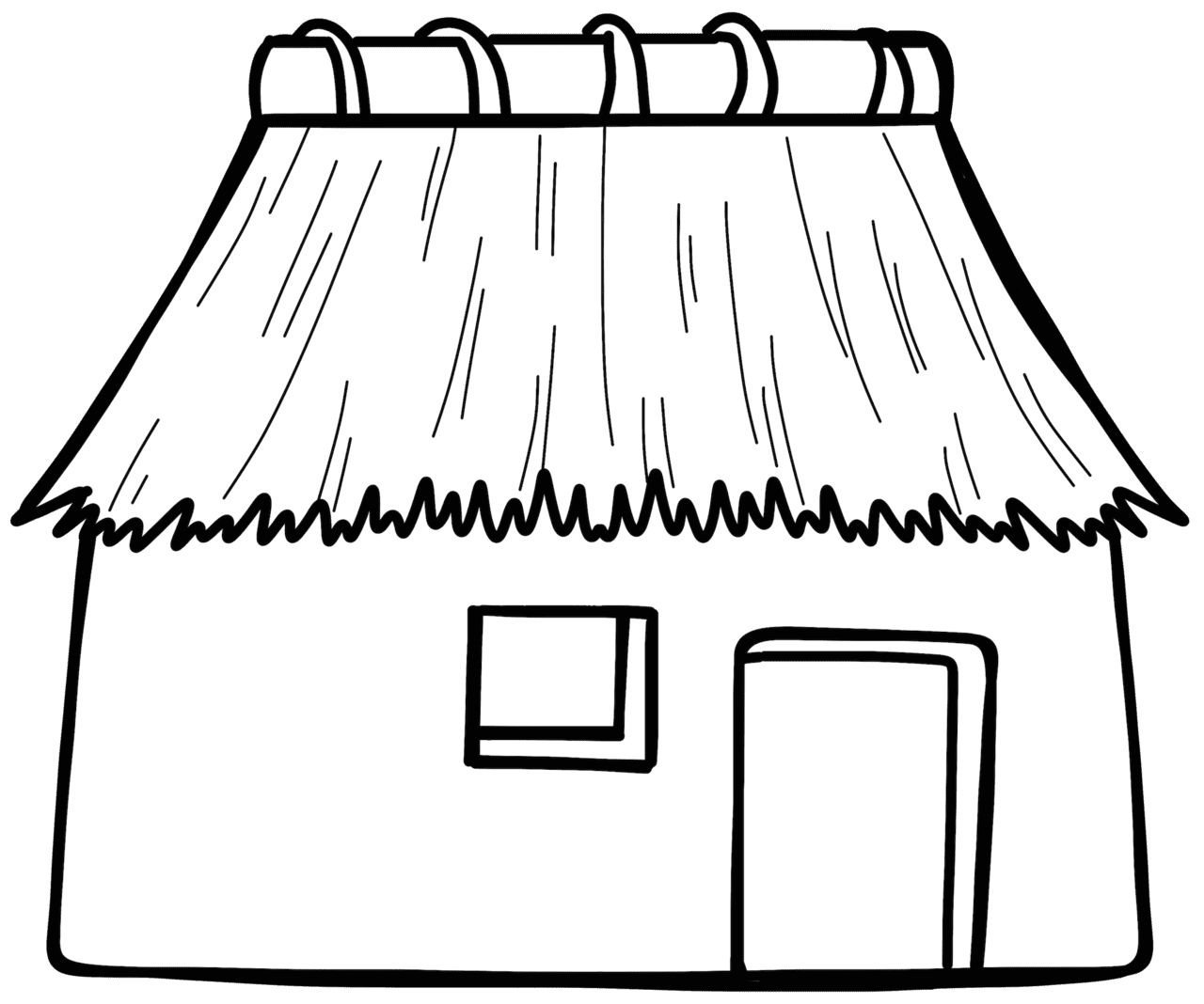 House pin page clipart image 3