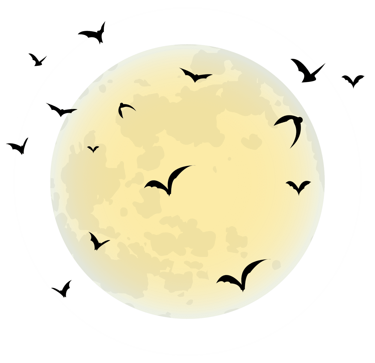 Halloween moon clipart image art images